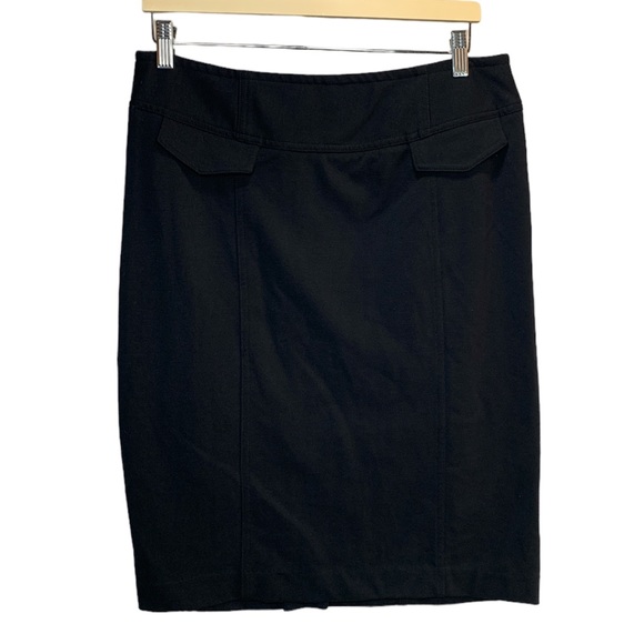 Style & Co. Women's Black Pencil Slip Skirt Size 12 Petite - Picture 1 of 8
